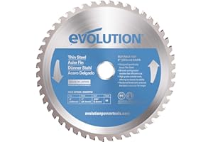 Evolution Power Tools 230BLADETS cienkie stalowe ostrze tnące, 9 cali x 68 zębów, niebieskie