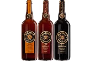 Craft Beer Paket Maisel & Friends Bier mit 3 großen Bierflaschen - Jeff's Bavarian Ale + Stefan's Indian Ale + Marc's Chocolate Bock - 3 x 75 cl Bierflaschen - Craft Beer aus Deutschland