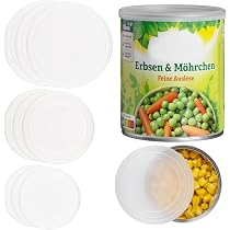 Lot De 8 Couvercles Réutilisables En Silicone Pour Pots De Yaourt 500g - Étanches Et Universels