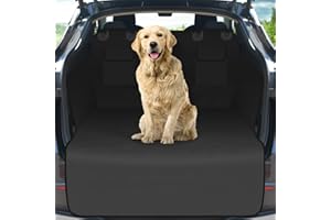 HQCM Protector para Maletero de Perro, Universal, 185 x 105 cm, 900D, Resistente al Agua, Resistente a los arañazos, con protección Lateral y Borde de Carga, para Coche, SUV, Furgoneta