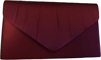 burgundy evening clutch
