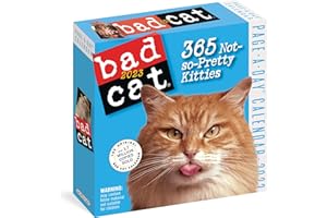 Bad Cat Page-A-Day Calendar 2023: 365 Not So-Pretty Kitties