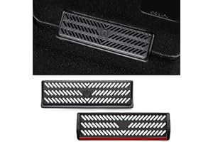 BASENOR Tesla Model Y Rücksitz Entlüftungsabdeckun Luftstrom Entlüftungsgitter Schutzsatz 2 2024 2023 2022 2021