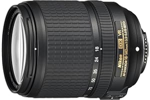 Nikon AF-S DX NIKKOR 18-140 f/3.5-5.6G ED VR Objectif 210 mm Noir
