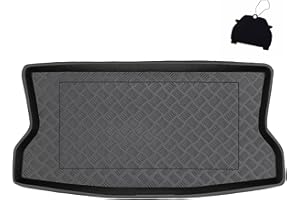 M MOTOS Tapis de coffre en PE pour Renault Twingo II 2007-2014 Rendez votre voyage plus confortable grâce à ce tapis de voiture durable - Tapis de coffre de voiture tout temps, protection contre les s