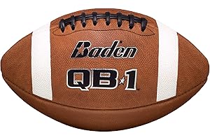 Baden QB1 Ballon de Football en Cuir Taille Officielle