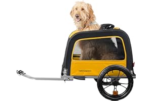 Retrospec Rover Hauler - Rimorchio per bicicletta per cani di piccola e media taglia