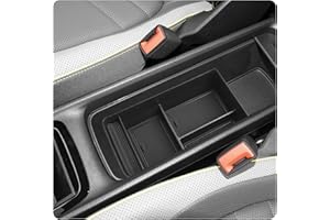 LUWU Compatible with VW ID.3 Facelift/Cupra Born 2020-2024 2025 Centre Console Armrests Storage Box Centre Armrest Glove Box Organiser Tray ID.3 Accessories (Black)