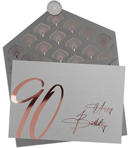 Stuff4 Biglietto Di Compleanno 90 Anni Per Uomo: Design Vintage Divertente – Papà Nonno - 2