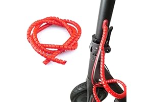 Vestigia Spiral Cable Protector Wire Cover for Electric Scooter Xiaomi Mi3 M365 1S Essential Pro AOVO - Cable Pipe Brake Line Cover - Spare Parts for E-scooter