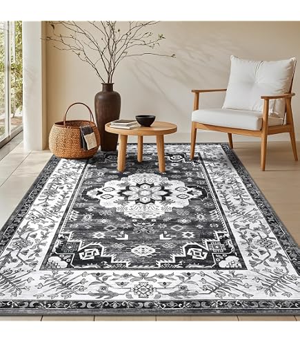 IKEA VEDBÄK Rug, Low Pile, 170x230 cm, Light Grey : Amazon.co.uk