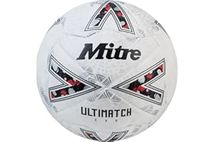MITRE OSRAM BATTERYcharge Football Blanc 1 Ballon de football 1 pièce 1 set Entraînement, Match, Pratique FFF