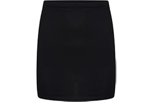 Shop & Stop New Women Plain Bodycon Stretch Short Mini Scuba Jersey Office Pencil Ladies Skirt 8-18