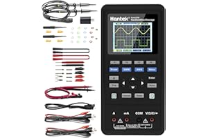 Hantek 2D42 Oscilloscope 3 in 1 Function 40MHz Bandwidth Dual Channel Oscillograph with Digital Multimeter and 1CH Waveform Generator