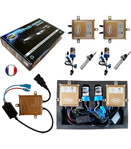 Yifengshun Kit Ballast Xenon 55W 2 Pièces - Universel HID Pour H1 H3 H4 H7 H9 9005 9006 D2S D2R