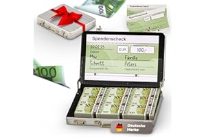 Darlena Mini Geldkoffer als Geldgeschenk – Lustig Gutscheine oder Geld verschenken – Lustige Geschenke zum Geburtstag, Weihnachten, Konfirmation, Jugendweihe oder Kommunion (für Mann & Frau)