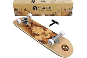 SKATRO - Pro Skateboard, 78,7 cm, komplettes Skateboard, Alter: Erwachsene, Jungen, Mädchen, Anfänger und Kinder.