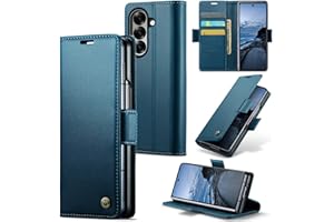 Rerzoiro Funda para Samsung Galaxy Z Fold 7, Funda de Cierre Magnético, Cartera de Cuero PU con [Bloqueo RFID], Soporte, Ranura para Tarjetas, Carcasa de Libro, Case para Samsung Galaxy Z Fold 7, Azul