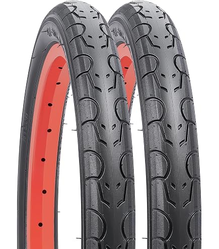 thumbnail image 2 of Ecovelò 16" City Bike Tire Set: 2 Covers (16x1.75) + 2 America (Schrader) Inner Tubes For Kids/Graziella 2 of 5