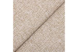 DESHOME Penelope - Tessuto al Metro Idrorepellente stoffa resistente per divani, cuscini, tappezzeria (Beige, 1 metro)