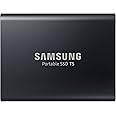 Samsung T5 1 TB USB 3.1 Gen 2 (10 Gbps, Type-C) External Solid State Drive (Portable SSD) Deep Black (MU-PA1T0B)