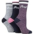 Jeep Ladies Performance Full Cushion Boot Socks Pack of 3