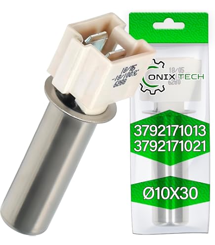 SPARES2GO Temperatursensor NTC Sonde Für Zanussi Waschmaschine | Ersatzteil Kompatibel Viele Modelle