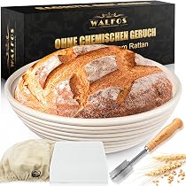 Produktbild von Brotbeutel Aus Baumwolle-Leinen Mit TPU-Futter – 31x38 Cm, Wasserdicht, Atmungsaktiv, Kordelzug