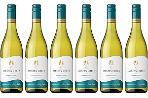JACOBS CREEK Jacob's Creek Chardonnay White Wine, 6 x 75cl