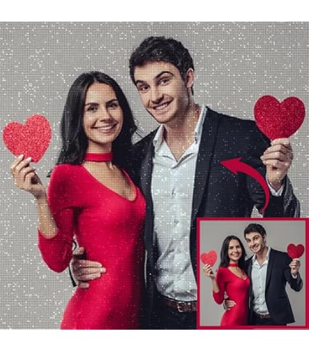 Puzzle Diamant Peinture Diamant Kit,Personnalisé Personnalisé Diy 5D