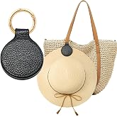 Niveaya Hat Clip for Travel - Travel Accessories for Women, Magnetic Clip for Hat, Handbag, Luggage, Backpack and More., Blac