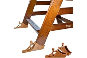 EmSoLi Kippschutz Zubehör für Hauck Alpha Hochstuhl, für mehr Sicherheit und Stabilität (Braun)