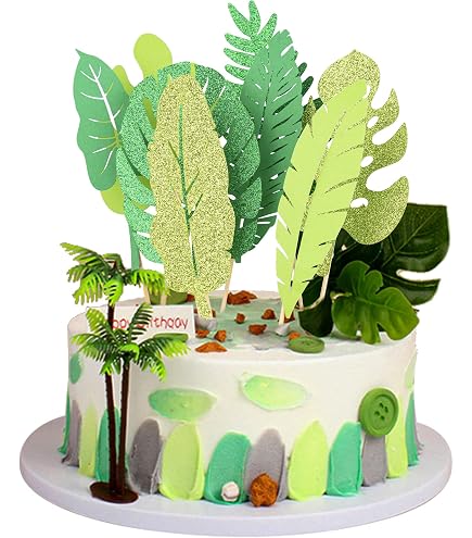 23 decorazioni per torte a tema bosco con cervo sika, gufo, coniglio, scoiattolo, riccio, foglie, simpatici animali del bosco, decorazione per torte per feste a tema foresta, feste di compleanno