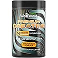 WellBoost Nutrition Micronised Creatine Powder, 300g 100% Pure Creatine Monohydrate Powder for Performance and Muscle Power, Unflavoured Shake (60 Servings)