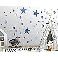 Adesivo murale 25 stelle per la camera dei bambini - set di adesivi murali - colori pastello, cielo stellato per bambini da a