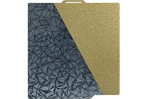 AJOYIB PEI texturizado & PEO Liso (Patrón de Diamante) Placa de Lecho Térmico Lecho de impresión flexible Compatible con Bambu Lab X1C / X1 / X1E / A1 / P1S / P1P