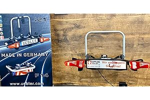 Uebler F14 15940 Fahrradträger für 1 E-Bike Leichter Kupplungsträger Ahk-Träger