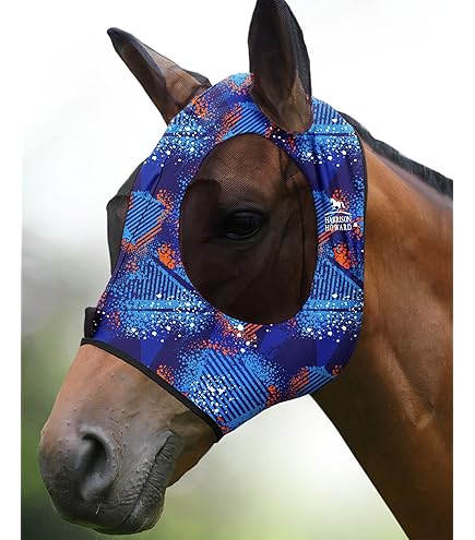 Masque Anti-mouches Cheval Mask-Tech Taille Large - UV, Respirant (On-Cloud Horn Anima)