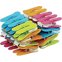 Epingles A Linge LAGUELLE - 40 Pinces Clips ANTIGLISSANTS Fabrication L 1040796