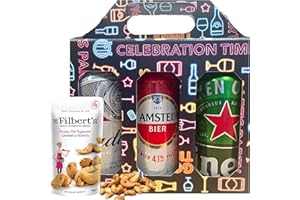 ANT & CHID Beer Giftset For Men - A Case of 3 440ML Premium Canned beers with Snacks - An Ideal Beer Gift for Men | Birthday|Valentine|Easter|Father Day Gifts for Men and Women