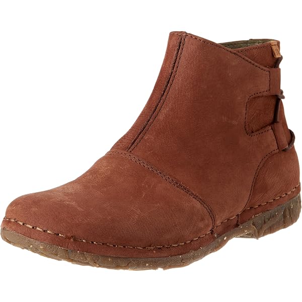 Botte Oxford El Naturalista Femme Coral N5310 – Chaussure Plate Confort Cuir & Algues Recyclées