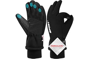 ‎DYGSWIN DYGSWIN Wasserdicht Winterhandschuhe, Skihandschuhe Touchscreen Handschuhe Herren Damen, Thinsulate Warme Fahrradhandschuhe für Laufen Skifahren Wandern Motorrad Radfahren