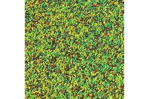 CALUM'S MIXES Green & Brown Mixed Cake Sprinkles - 35g of Edible Cake Toppers or Cupcake Decorations - Jungle Farm Dinosaur Minecraft Theme