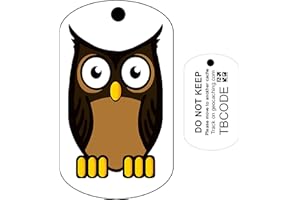 CATRY TwitWoo the Owl (Travel Bug) For Geocaching - Trackable Tag - Unactivated