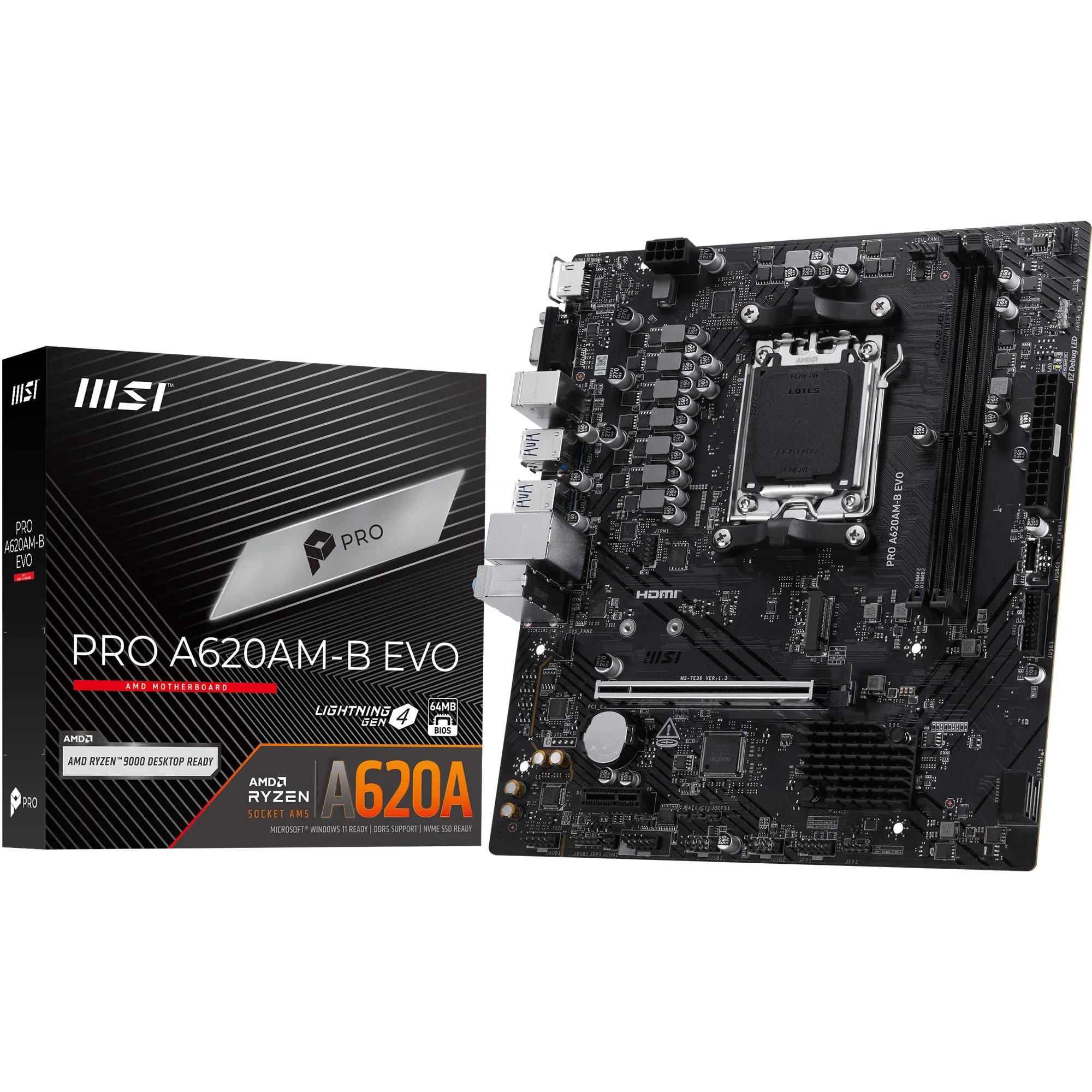 MSI PRO A620AM-B EVO