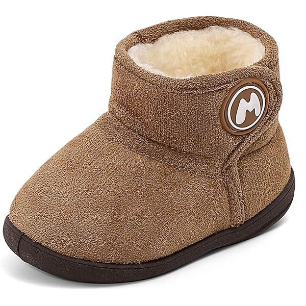 LACOFIA Bottes d'hiver pour fille Bottines à neige chaudes, doublure avec semelle en caoutchouc antidérapante 21-29 EU, rose, 24/25 EU