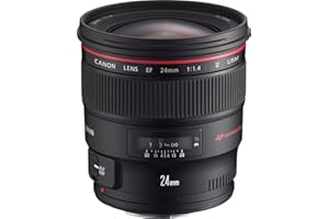 Canon EF 24 mm F1.4 L II USM obiektyw (gwint filtra 77 mm), czarny
