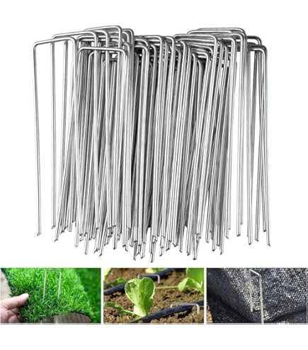 Ram® 50 Picchetti Zincati Argentati Per Prato, Picchetti Per Prato - Foto 6