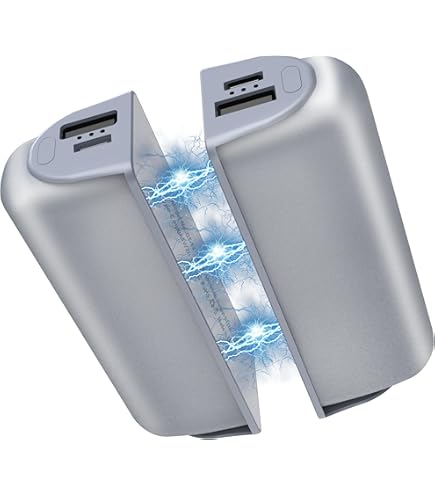 Chaufferette Main Reutilisable 2 Pack,Chauffe Main Électriques