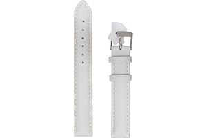 GL LEATHER ACCESSORIES Extra Long Ladies Leather Watch Strap 18 Colors